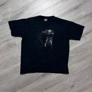 Faded Vintage Star Wars Boba Fett Black L/XL T-Shirt